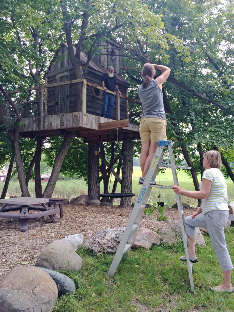 Behind the Scenes of Treehouse and man who built it