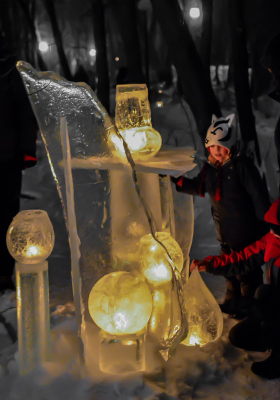 Ice Lantern Luminaries for Lazy People