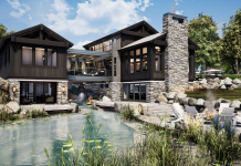 Hendel Homes and James McNeal's collaborative home on the 2020 Luxury Home Tour, virtual additions, by Midwest Home