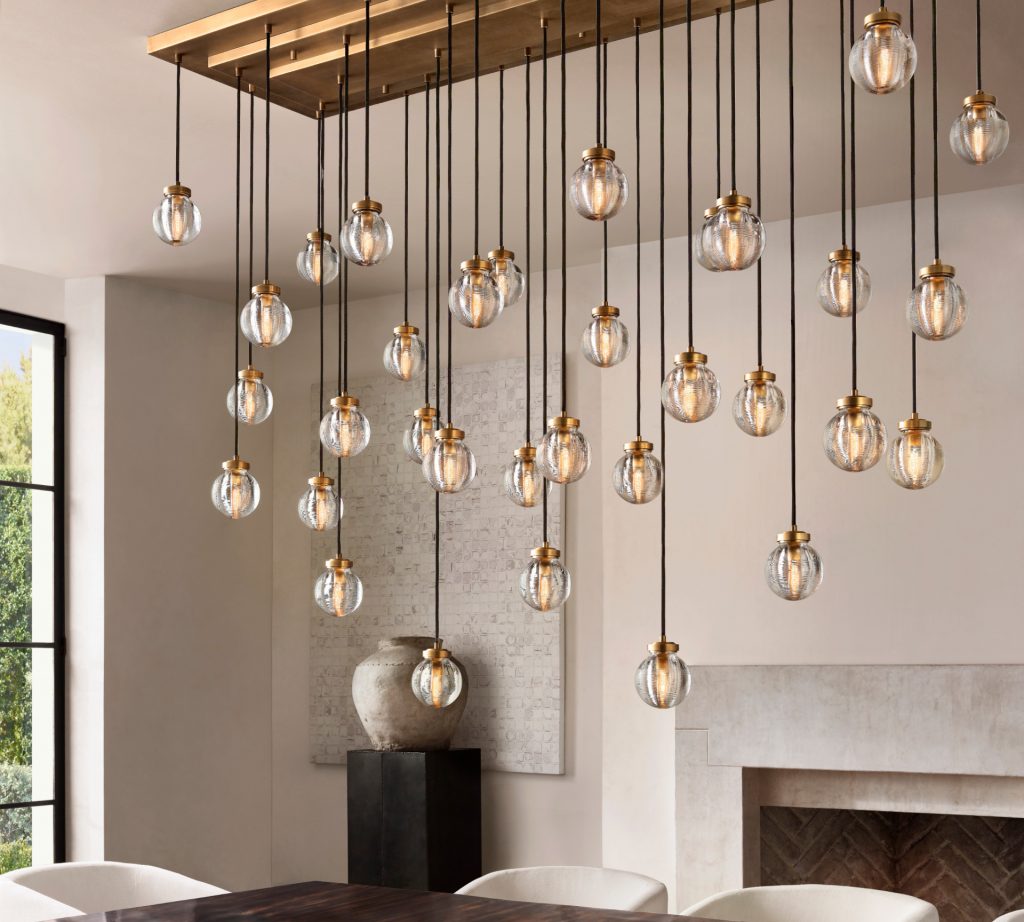 Restoration hardware linear deals chandelier