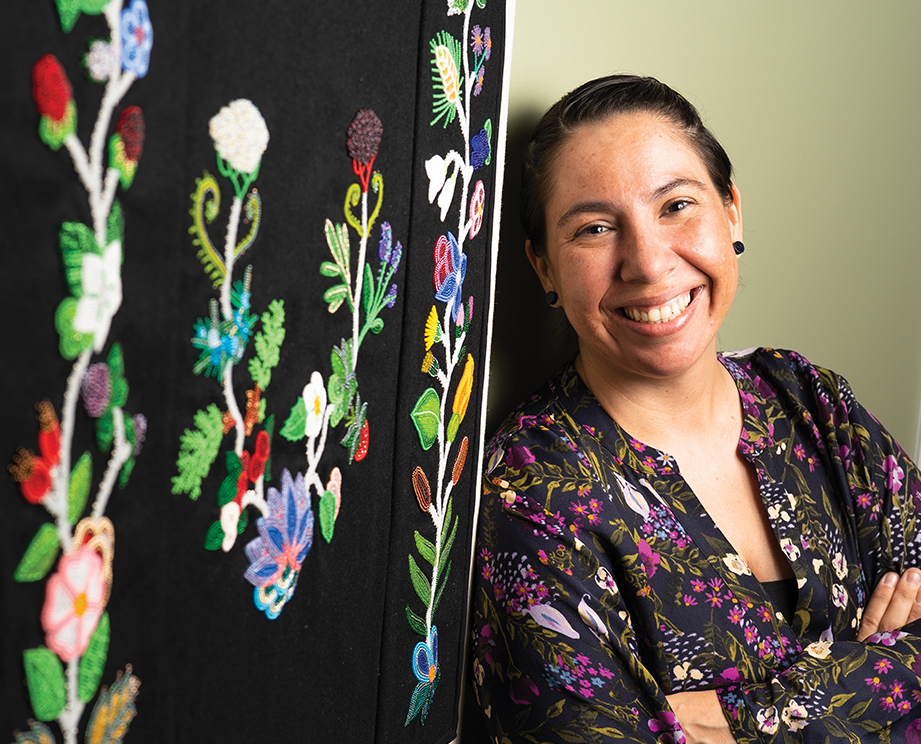 Master Ojibwe Bead Artist Jessica Gokey Reveres Beadwork as Fine