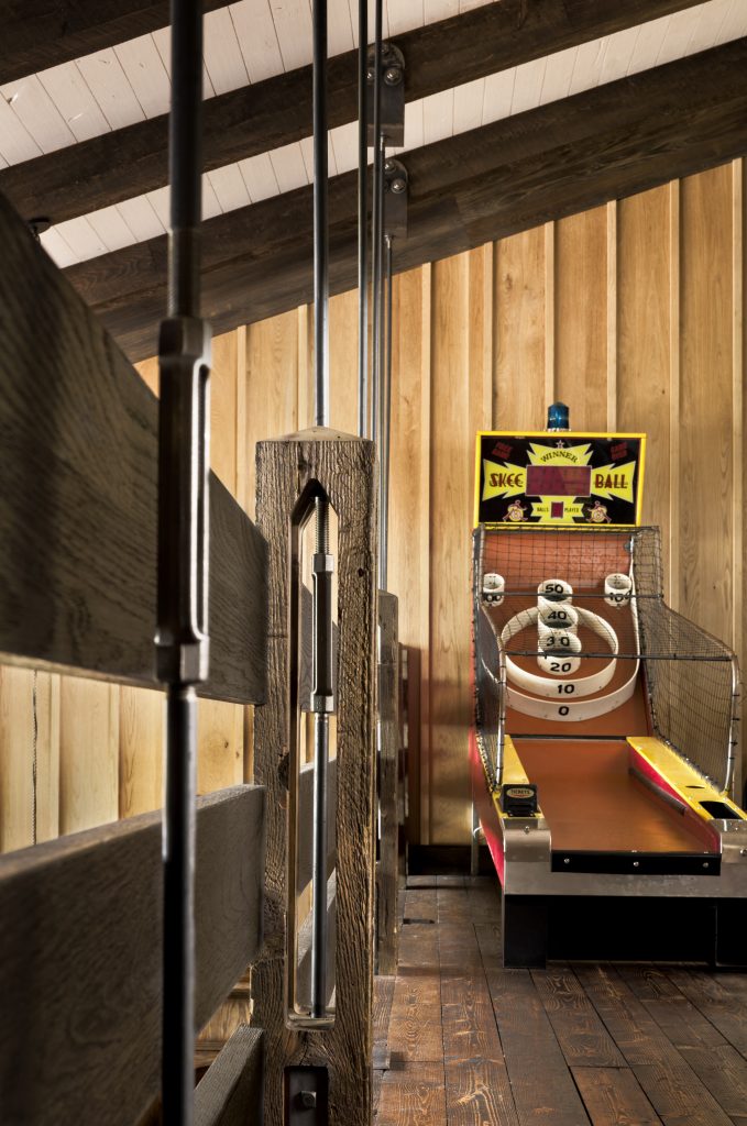 This Rustic Sports Barn is an Ultimate Recreation Retreat Midwest Home